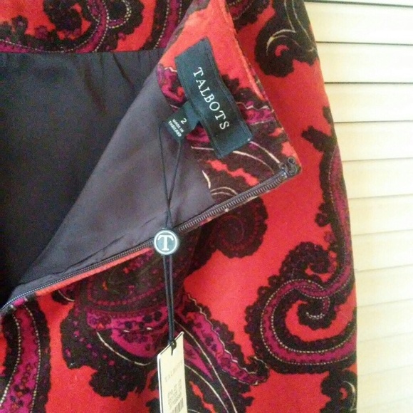 NWT Talbots pencil skirt size 2 - Picture 5 of 7